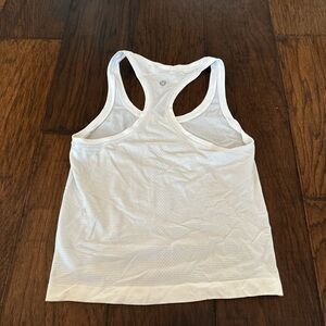 Lululemon swiftly tech White Racerback Tank Top